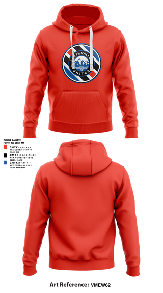 Hoodie, South Valley United, Men's Soccer, Teamtime, Team time, sublimation, custom sports apparel, team uniforms, spirit wear, spiritwear, sports uniforms, custom shirts, team store, custom team store, fundraiser sports, apparel fundraiser