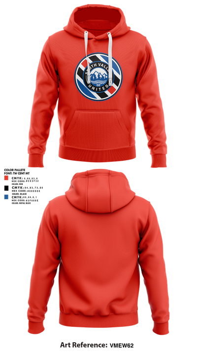 South Valley United 668271 Hoodie - 6