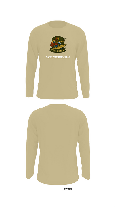 Task Force Spartan 82789422 Long Sleeve Performance Shirt 92