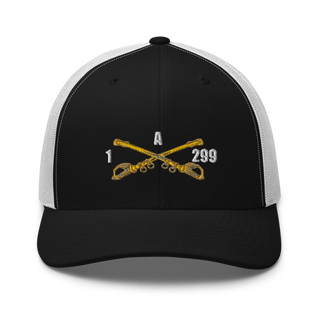 A Troop, 1st squadron-299th Calvary Regiment 70291790 Retro Trucker Hat | Yupoong 6606