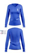 LWA Track 63085657 Women's Long Sleeve V-neck Shirt - 20