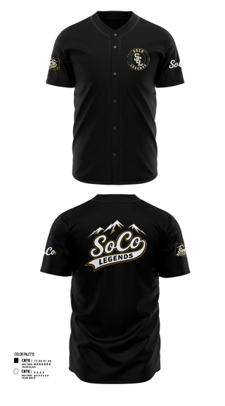 Full Button Baseball Jersey, SoCo Legands, Baseball, Teamtime, Team time, sublimation, custom sports apparel, team uniforms, spirit wear, spiritwear, sports uniforms, custom shirts, team store, custom team store, fundraiser sports, apparel fundraiser