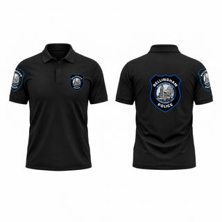 Short Sleeve Performance Polo, Bellingham Police Department, Police, Teamtime, Team time, sublimation, custom sports apparel, team uniforms, spirit wear, spiritwear, sports uniforms, custom shirts, team store, custom team store, fundraiser sports, apparel fundraiser