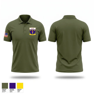 Short Sleeve Performance Polo, 51st BCT, Army, Teamtime, Team time, sublimation, custom sports apparel, team uniforms, spirit wear, spiritwear, sports uniforms, custom shirts, team store, custom team store, fundraiser sports, apparel fundraiser