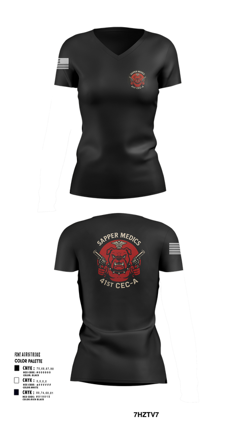 Womens Short Sleeve Vneck Shirt, 41 CEC-A, , Teamtime, Team time, sublimation, custom sports apparel, team uniforms, spirit wear, spiritwear, sports uniforms, custom shirts, team store, custom team store, fundraiser sports, apparel fundraiser
