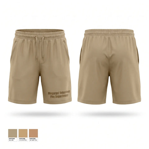 Athletic Shorts With Pockets, Megargel Volunteer Fire Department, Fire Department, Teamtime, Team time, sublimation, custom sports apparel, team uniforms, spirit wear, spiritwear, sports uniforms, custom shirts, team store, custom team store, fundraiser sports, apparel fundraiser