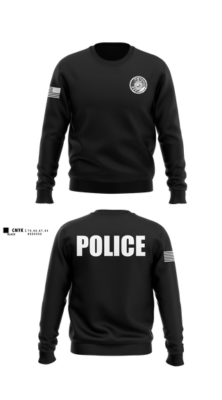 Crew Neck Sweatshirt, Fort Walton Beach Police Department, Police, Teamtime, Team time, sublimation, custom sports apparel, team uniforms, spirit wear, spiritwear, sports uniforms, custom shirts, team store, custom team store, fundraiser sports, apparel fundraiser