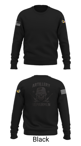 Crew Neck Sweatshirt, ARMT 1-320th Field Artillery, Army, Teamtime, Team time, sublimation, custom sports apparel, team uniforms, spirit wear, spiritwear, sports uniforms, custom shirts, team store, custom team store, fundraiser sports, apparel fundraiser