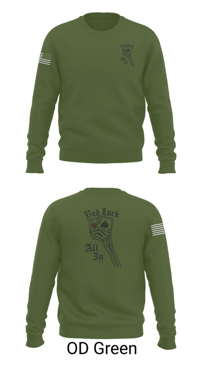 4th plt bad luck 18253345 Crew Neck Sweatshirt - 45