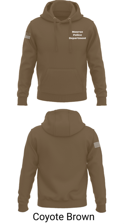Monroe Police Department 57633762 Hoodie - 17