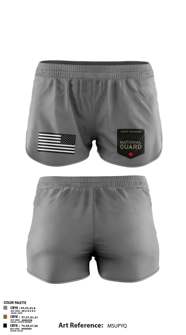 Ranger Panties, WV ARNG Med Det, , Teamtime, Team time, sublimation, custom sports apparel, team uniforms, spirit wear, spiritwear, sports uniforms, custom shirts, team store, custom team store, fundraiser sports, apparel fundraiser