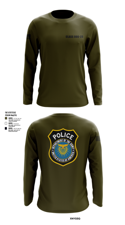 CLASS 006-25 45118207 Long Sleeve Performance Shirt 102