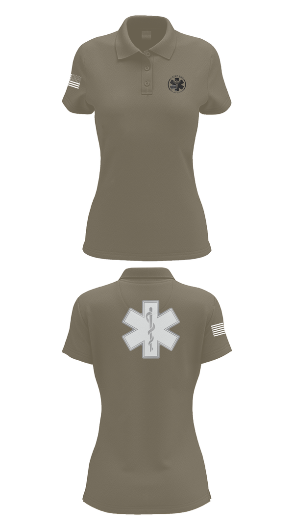 Womens Short Sleeve Performance Polo, I-STAT EMS, , Teamtime, Team time, sublimation, custom sports apparel, team uniforms, spirit wear, spiritwear, sports uniforms, custom shirts, team store, custom team store, fundraiser sports, apparel fundraiser