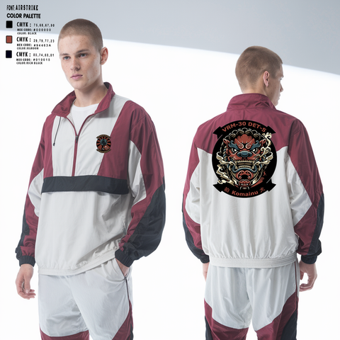 Windbreaker, VRM-30 DET V, Navy, Teamtime, Team time, sublimation, custom sports apparel, team uniforms, spirit wear, spiritwear, sports uniforms, custom shirts, team store, custom team store, fundraiser sports, apparel fundraiser