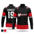 Warriors Quarter Zip Jacket - 1