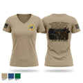 Bayfield County Sheriff K9 Unit Women's Short Sleeve V-neck Shirt - 1