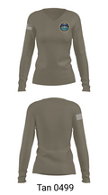 SGOT 71535870 Women's Long Sleeve V-neck Shirt - 73