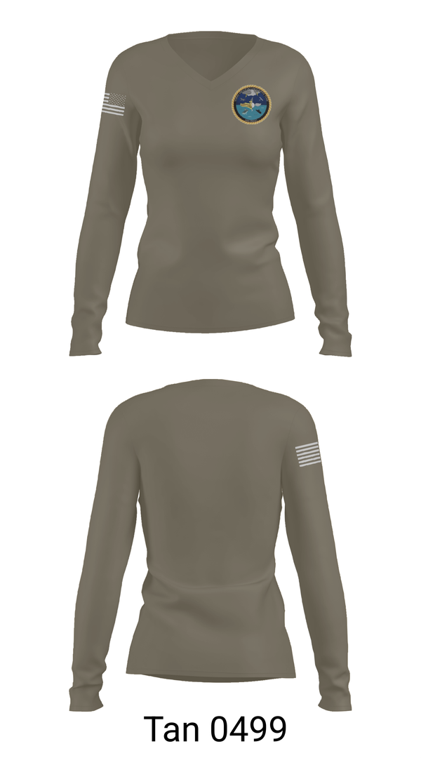Womens Long Sleeve Vneck Shirt, SGOT, , Teamtime, Team time, sublimation, custom sports apparel, team uniforms, spirit wear, spiritwear, sports uniforms, custom shirts, team store, custom team store, fundraiser sports, apparel fundraiser
