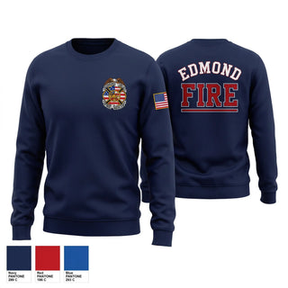 Crew Neck Sweatshirt, Josh Hillis, Fire Department, Teamtime, Team time, sublimation, custom sports apparel, team uniforms, spirit wear, spiritwear, sports uniforms, custom shirts, team store, custom team store, fundraiser sports, apparel fundraiser
