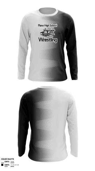 Long Sleeve Performance Shirt, Plano Reapers, Wrestling, Teamtime, Team time, sublimation, custom sports apparel, team uniforms, spirit wear, spiritwear, sports uniforms, custom shirts, team store, custom team store, fundraiser sports, apparel fundraiser