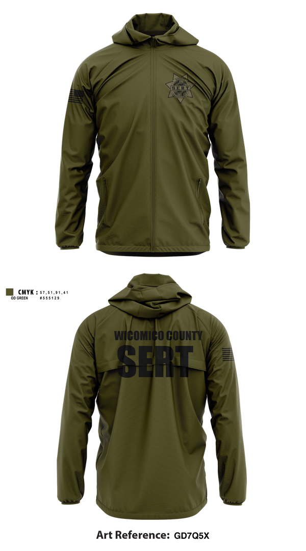 Windbreaker, Sheriff’s Emergency Response Team (SERT), Police, Teamtime, Team time, sublimation, custom sports apparel, team uniforms, spirit wear, spiritwear, sports uniforms, custom shirts, team store, custom team store, fundraiser sports, apparel fundraiser