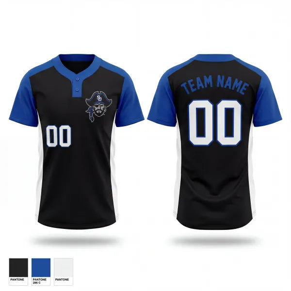 Two Button Softball Jersey, Lady Bucs Softball, Softball, Teamtime, Team time, sublimation, custom sports apparel, team uniforms, spirit wear, spiritwear, sports uniforms, custom shirts, team store, custom team store, fundraiser sports, apparel fundraiser