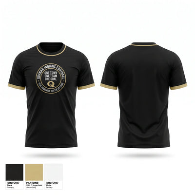 Quanah Indians Short Sleeve Performance Shirt - 2