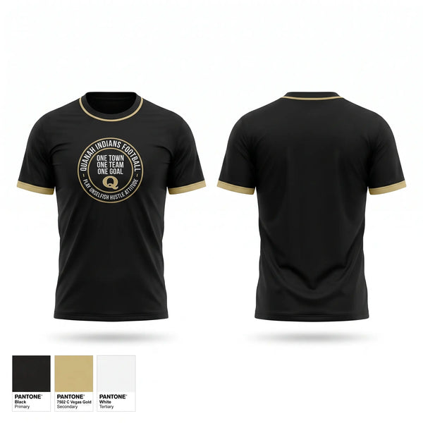 Quanah Indians Short Sleeve Performance Shirt - 2