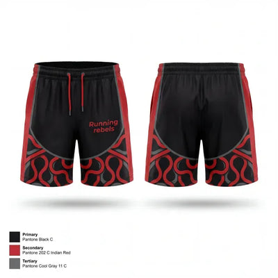 Running rebels 2728546 Athletic Shorts With Pockets - 1