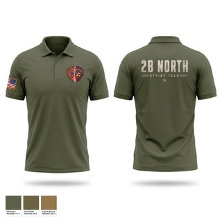 Short Sleeve Performance Polo, 2B North Strike Team, Police, Teamtime, Team time, sublimation, custom sports apparel, team uniforms, spirit wear, spiritwear, sports uniforms, custom shirts, team store, custom team store, fundraiser sports, apparel fundraiser
