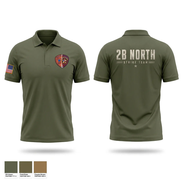 Short Sleeve Performance Polo, 2B North Strike Team, Police, Teamtime, Team time, sublimation, custom sports apparel, team uniforms, spirit wear, spiritwear, sports uniforms, custom shirts, team store, custom team store, fundraiser sports, apparel fundraiser