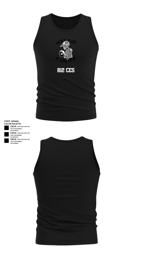 Tank Top, 812 CES, Air Force, Teamtime, Team time, sublimation, custom sports apparel, team uniforms, spirit wear, spiritwear, sports uniforms, custom shirts, team store, custom team store, fundraiser sports, apparel fundraiser
