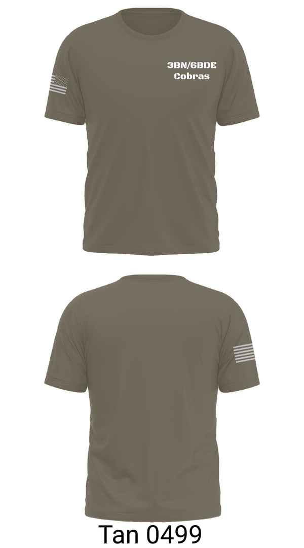 Short Sleeve Performance Shirt, 3BN/6BDE Cobras, Army, Teamtime, Team time, sublimation, custom sports apparel, team uniforms, spirit wear, spiritwear, sports uniforms, custom shirts, team store, custom team store, fundraiser sports, apparel fundraiser