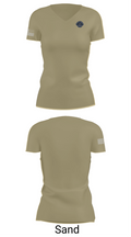 CCPD CRIME SCENE UNIT 32519343 Women's Short Sleeve V-neck Shirt - 84