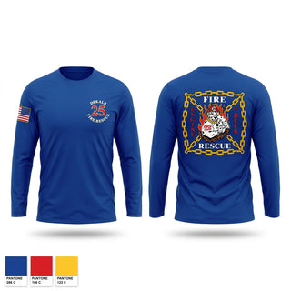 Long Sleeve Performance Shirt, Station 25, Fire Department, Teamtime, Team time, sublimation, custom sports apparel, team uniforms, spirit wear, spiritwear, sports uniforms, custom shirts, team store, custom team store, fundraiser sports, apparel fundraiser