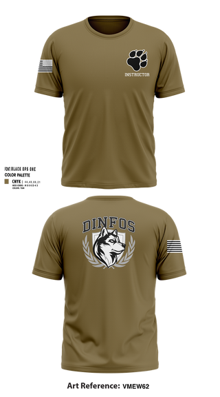 Short Sleeve Performance Shirt, DINFOS, Army, Teamtime, Team time, sublimation, custom sports apparel, team uniforms, spirit wear, spiritwear, sports uniforms, custom shirts, team store, custom team store, fundraiser sports, apparel fundraiser