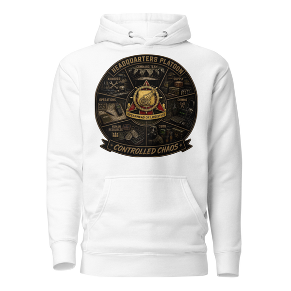 Unisex Hoodie - 1 - White