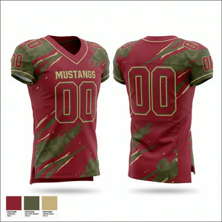 Football Jersey, Mustangs, , Teamtime, Team time, sublimation, custom sports apparel, team uniforms, spirit wear, spiritwear, sports uniforms, custom shirts, team store, custom team store, fundraiser sports, apparel fundraiser