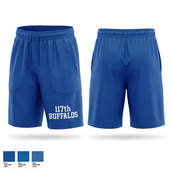 Athletic Shorts With Pockets, 1-17th buffalos, Army, Teamtime, Team time, sublimation, custom sports apparel, team uniforms, spirit wear, spiritwear, sports uniforms, custom shirts, team store, custom team store, fundraiser sports, apparel fundraiser