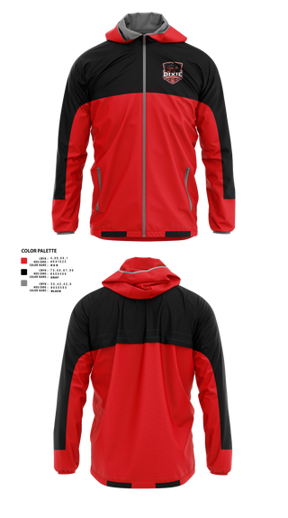 Windbreaker, Dixie Skills Academy, Men's Basketball, Teamtime, Team time, sublimation, custom sports apparel, team uniforms, spirit wear, spiritwear, sports uniforms, custom shirts, team store, custom team store, fundraiser sports, apparel fundraiser