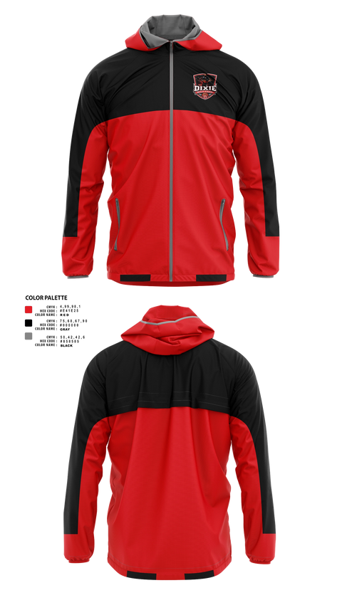 Windbreaker, Dixie Skills Academy, Men's Basketball, Teamtime, Team time, sublimation, custom sports apparel, team uniforms, spirit wear, spiritwear, sports uniforms, custom shirts, team store, custom team store, fundraiser sports, apparel fundraiser