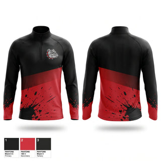 Quarter Zip Jacket, NTX Bulldogs, Baseball, Teamtime, Team time, sublimation, custom sports apparel, team uniforms, spirit wear, spiritwear, sports uniforms, custom shirts, team store, custom team store, fundraiser sports, apparel fundraiser