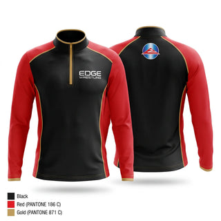 Quarter Zip Jacket, Edge Wrestling, Wrestling, Teamtime, Team time, sublimation, custom sports apparel, team uniforms, spirit wear, spiritwear, sports uniforms, custom shirts, team store, custom team store, fundraiser sports, apparel fundraiser
