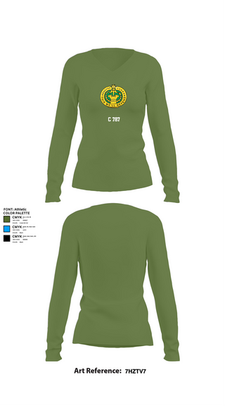 Womens Long Sleeve Vneck Shirt, C 787, , Teamtime, Team time, sublimation, custom sports apparel, team uniforms, spirit wear, spiritwear, sports uniforms, custom shirts, team store, custom team store, fundraiser sports, apparel fundraiser