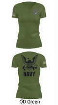 Cvn 77 IM-5 93310864 Women's Short Sleeve V-neck Shirt - 46
