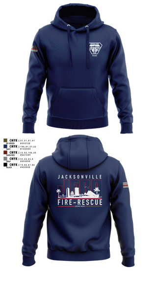 Hoodie, JFRD Critical Care Team, Fire Department, Teamtime, Team time, sublimation, custom sports apparel, team uniforms, spirit wear, spiritwear, sports uniforms, custom shirts, team store, custom team store, fundraiser sports, apparel fundraiser
