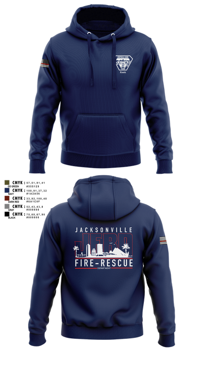 JFRD Critical Care Team 81495664 Hoodie - 3