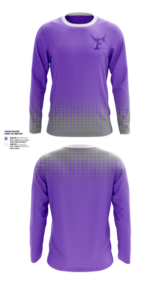 Long Sleeve Performance Shirt, The Charlotte Flights, Track & Field, Teamtime, Team time, sublimation, custom sports apparel, team uniforms, spirit wear, spiritwear, sports uniforms, custom shirts, team store, custom team store, fundraiser sports, apparel fundraiser