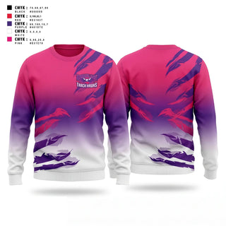 Crew Neck Sweatshirt, Carolina Track Hawks, Track & Field, Teamtime, Team time, sublimation, custom sports apparel, team uniforms, spirit wear, spiritwear, sports uniforms, custom shirts, team store, custom team store, fundraiser sports, apparel fundraiser