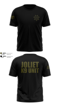 Joliet Police K-9 Unit 79217416 Short Sleeve Performance Shirt - 50